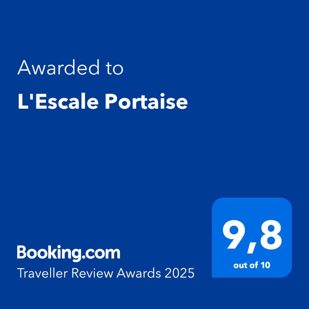 L'Escale Portaise Appartement Buitenkant foto